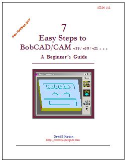 7 Easy Steps to BobCAD/CAM Book Cover